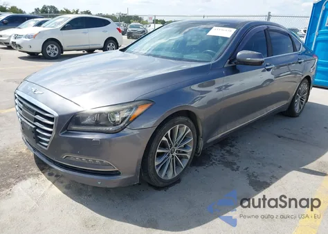 2017 Genesis G80 3.8 из США, поврежденный, VIN KMHGN4JE2HU170782